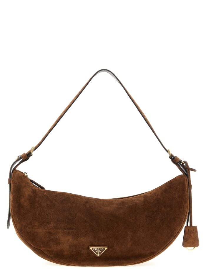 'prada demi lune' large shoulder bag 'Prada Demi-Lune' Large Shoulder Bag