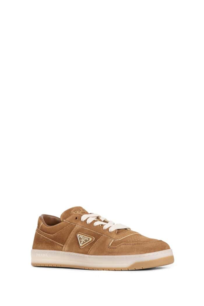 PRADA Downtown Delav Suede Sneakers