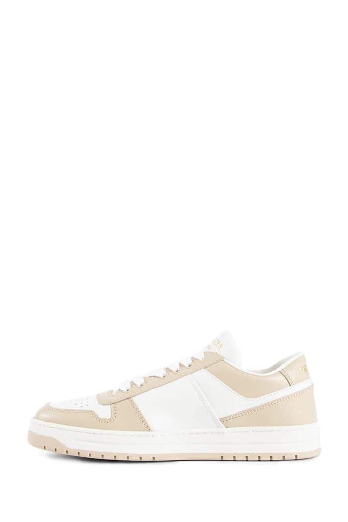 PRADA Downtown Leather Sneakers