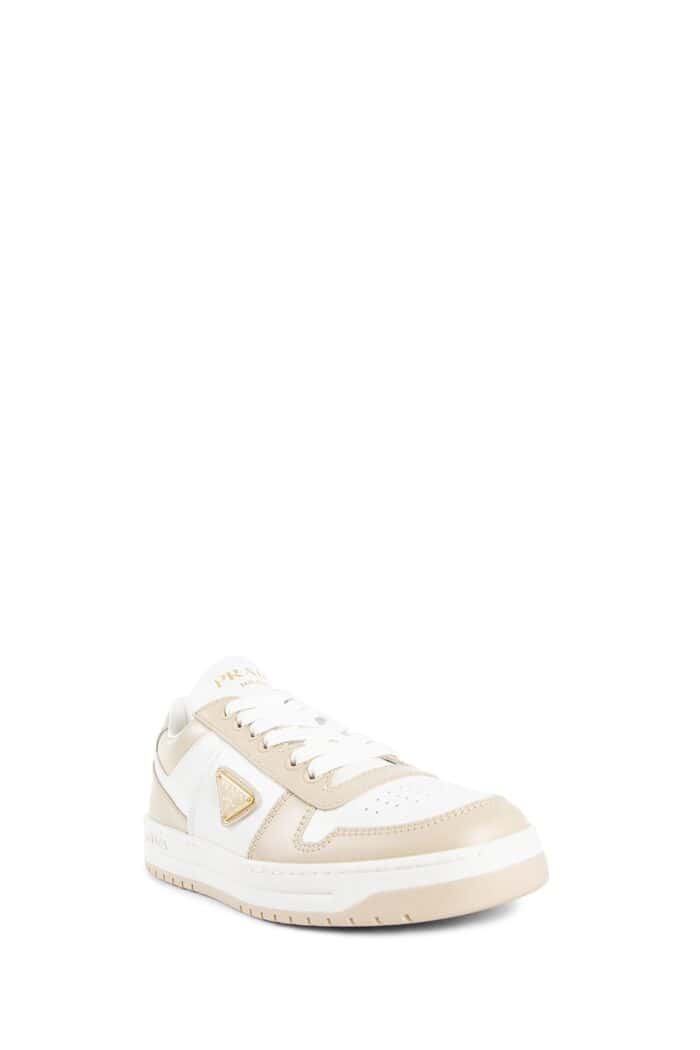 PRADA Downtown Leather Sneakers