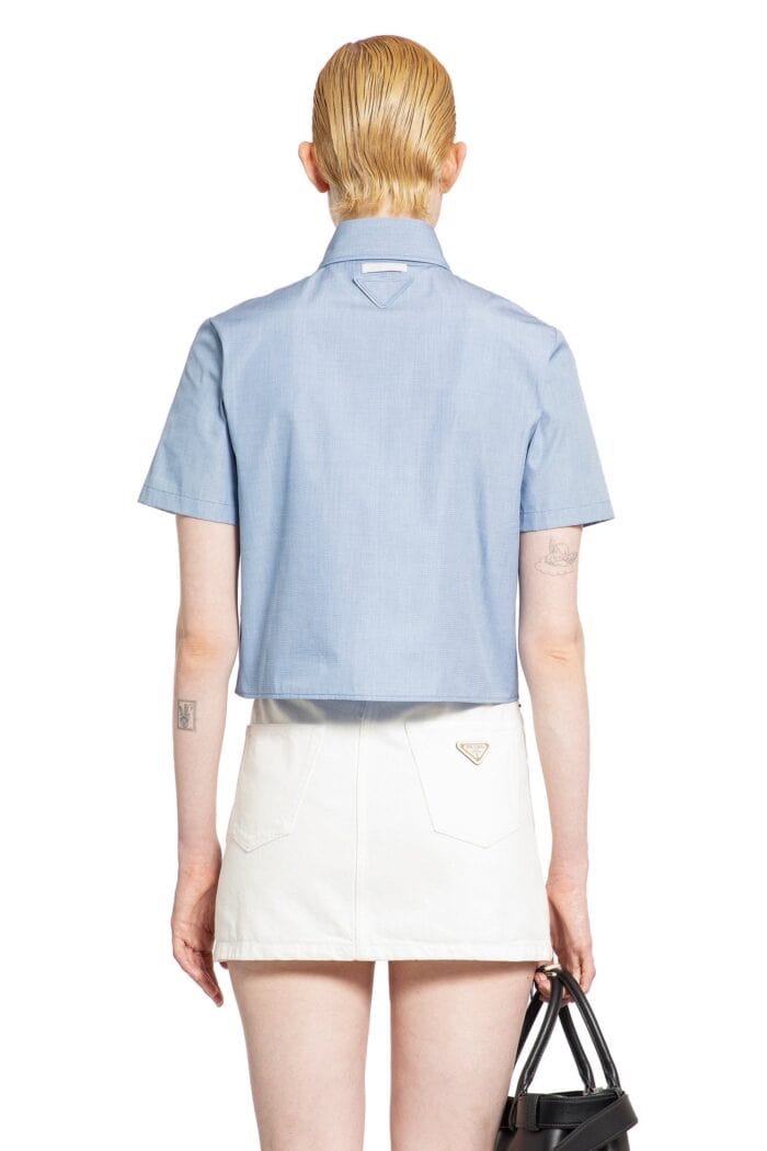 PRADA Fil--fil Cotton Shirt