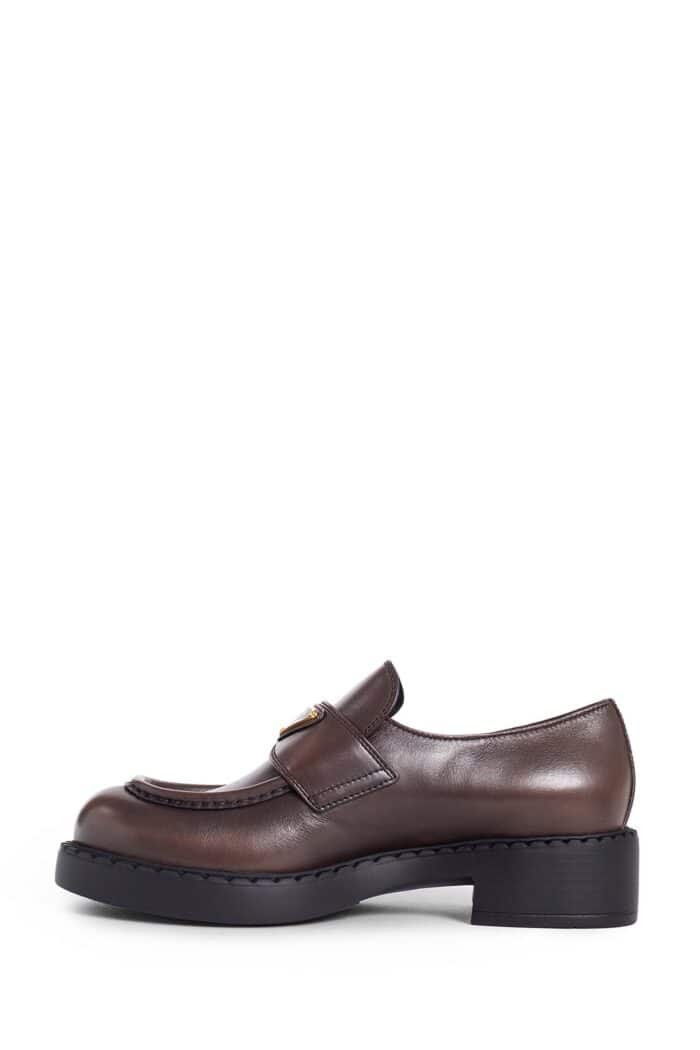 PRADA Leather Classic Loafers