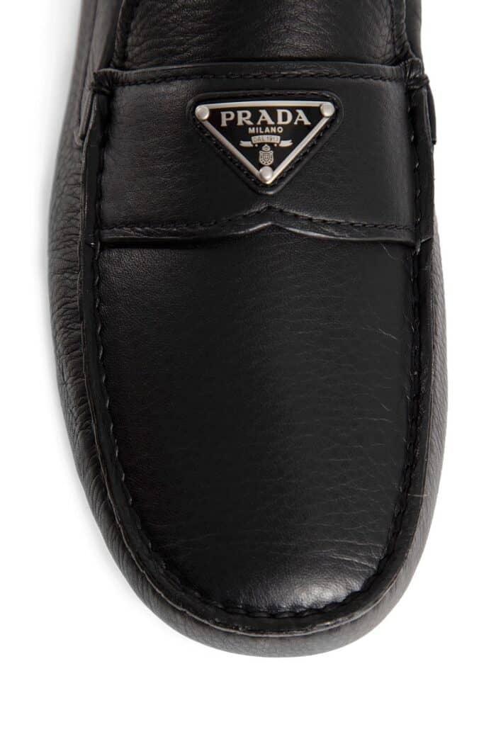 PRADA Leather Driver Shoes