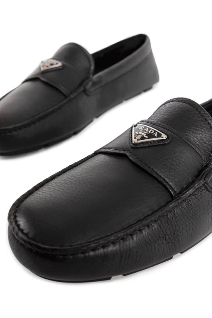 PRADA Leather Driver Shoes