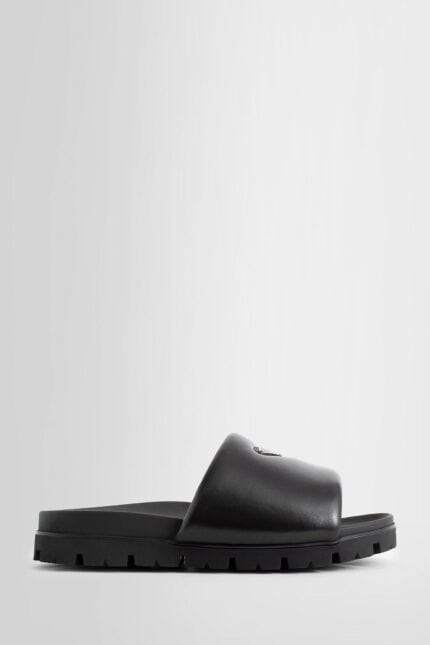 PRADA Padded Nappa Leather Slides