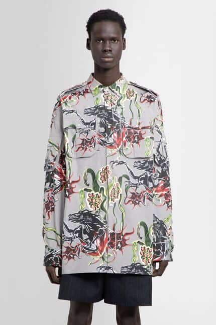 PRADA Printed Cotton Shirt