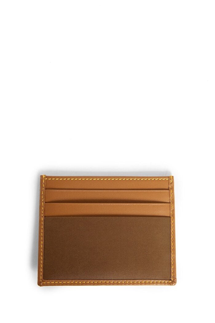 PRADA Re-nylon And Garined Leather Card Holder