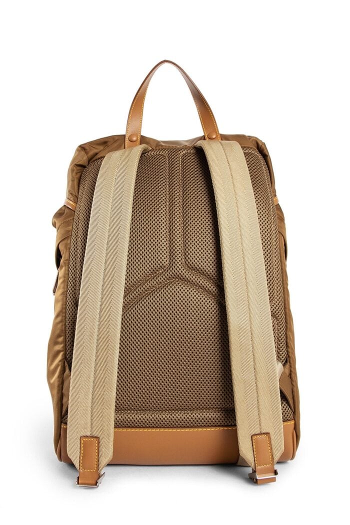 PRADA Re-nylon And Leather Backpack