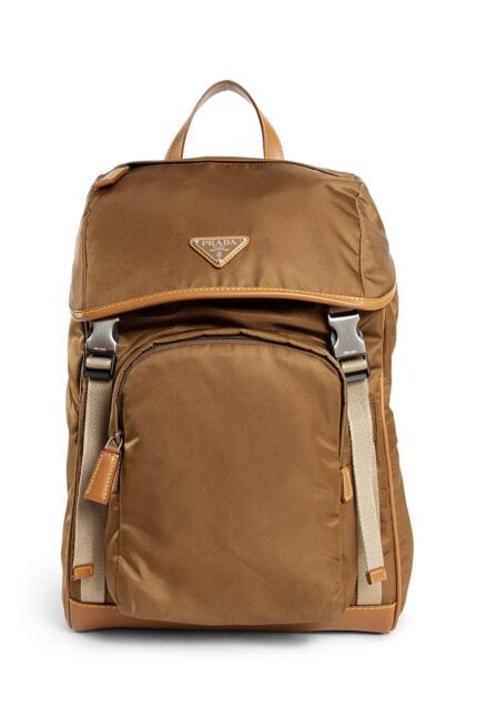 PRADA Re-nylon And Leather Backpack