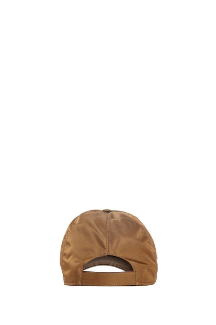 PRADA Re-nylon And Leather Baseball Cap