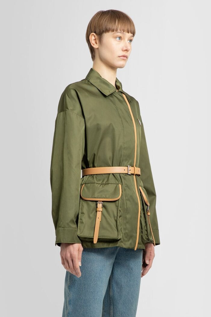 PRADA Re-nylon Belted Jacket