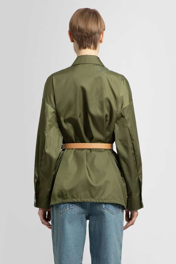 PRADA Re-nylon Belted Jacket