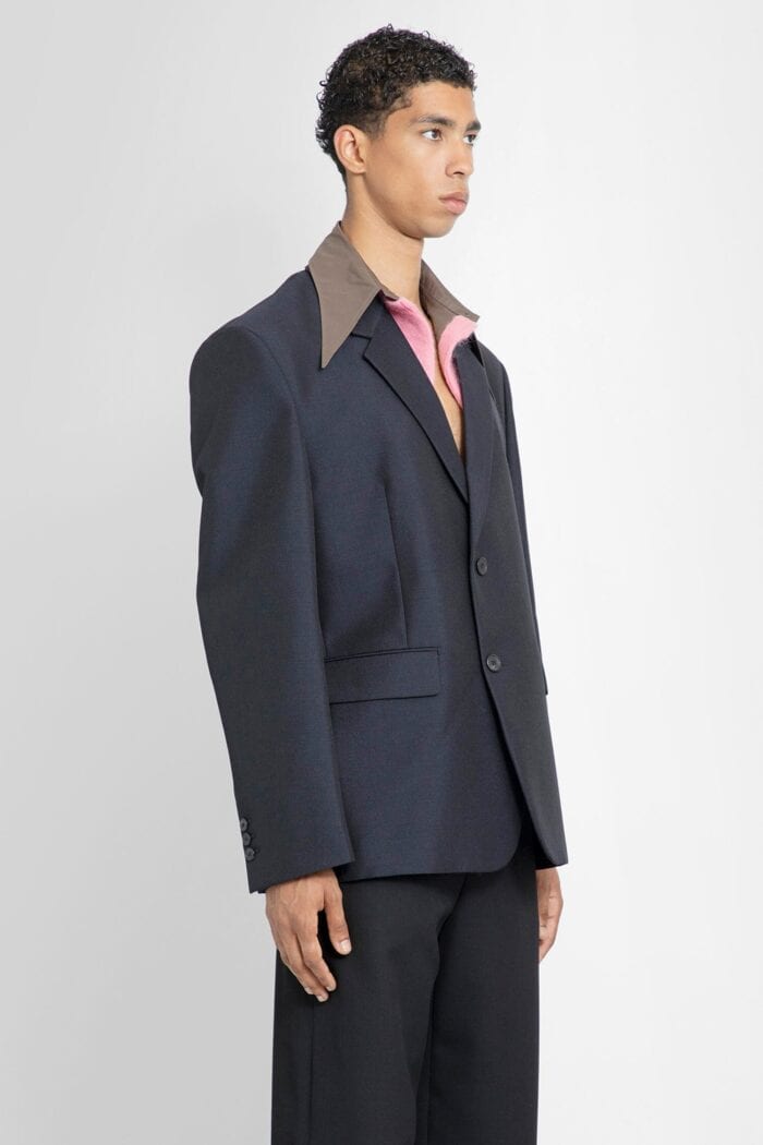 PRADA Removable Collar Blazer