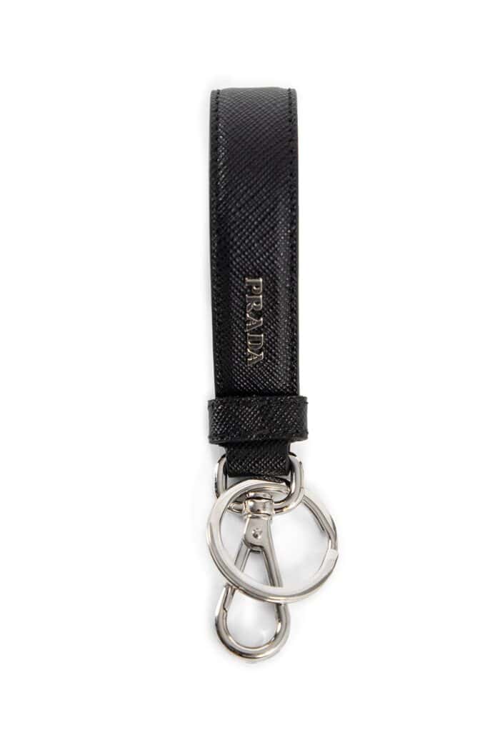 PRADA Saffiano Leather Keychain