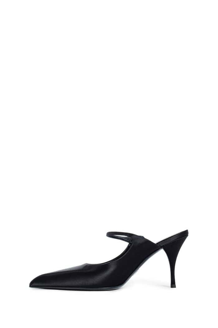 PRADA Satin High-heeled Mules