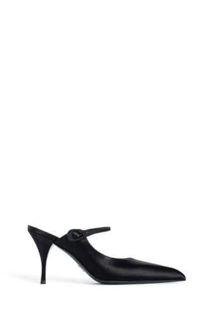 PRADA Satin High-heeled Mules