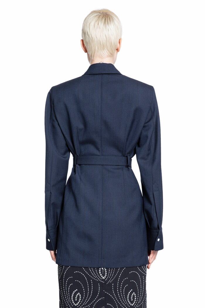 PRADA Single-Breasted Pinstripe Blazer