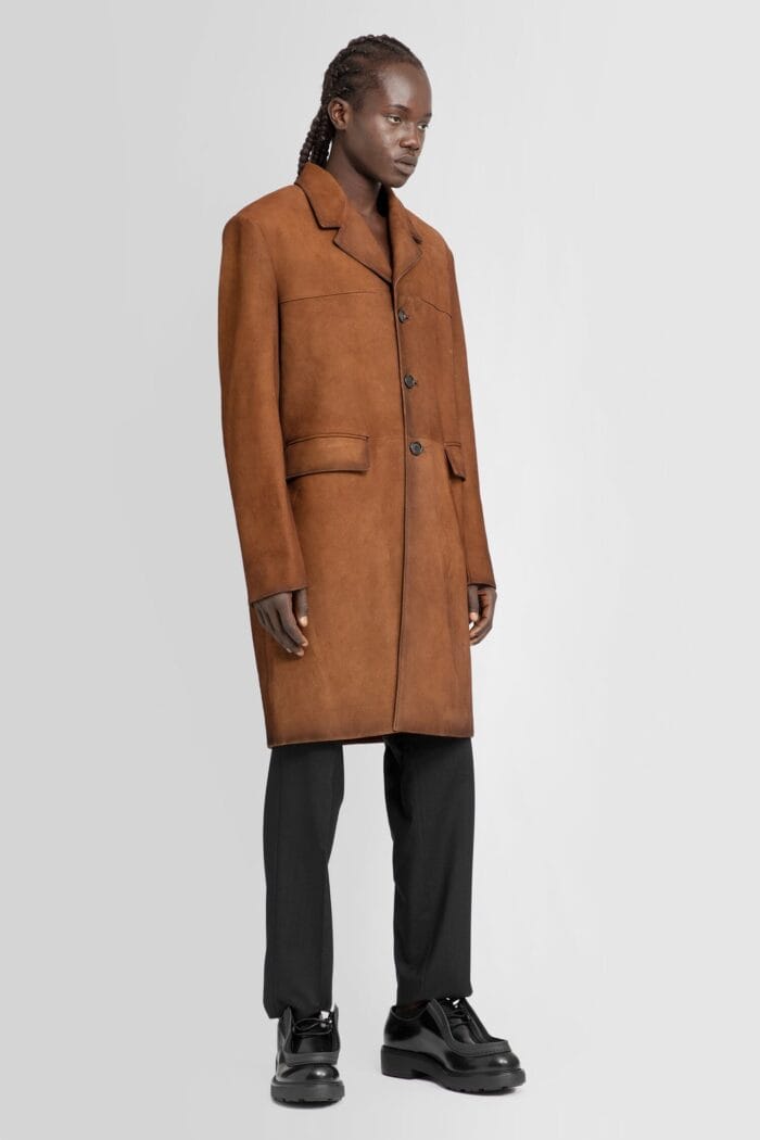 PRADA Suede Coat