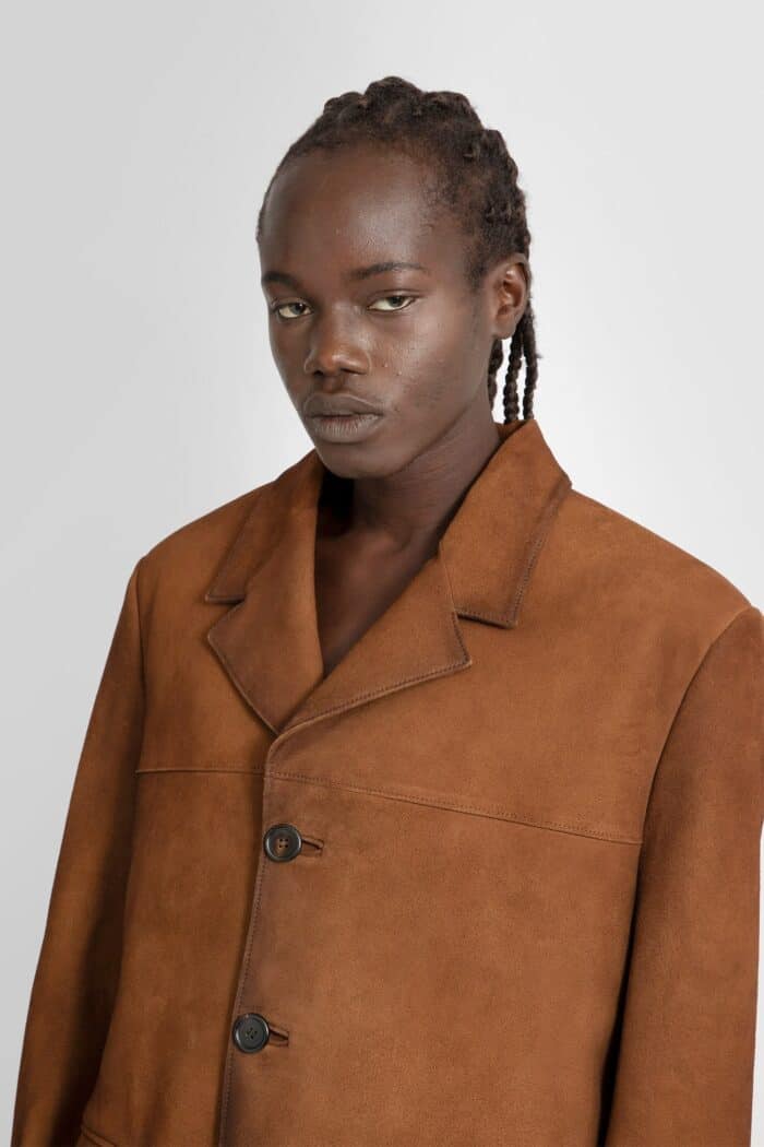 PRADA Suede Coat