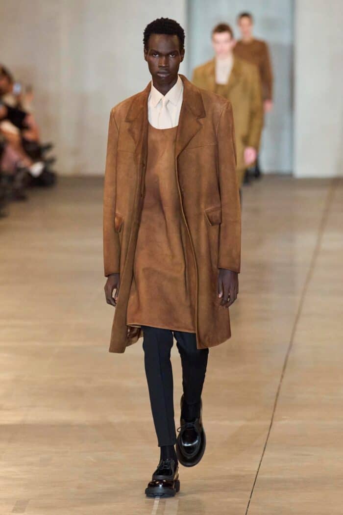 PRADA Suede Coat