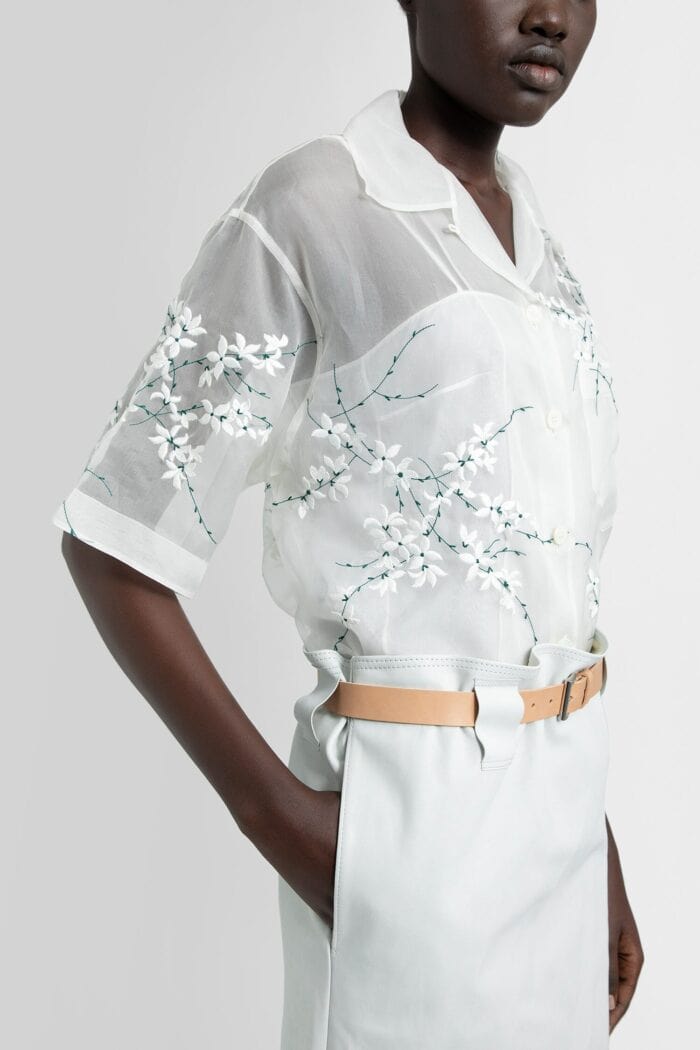 PRADA Superimposed Embroidery Shirt