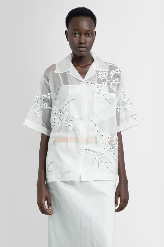 PRADA Superimposed Embroidery Shirt