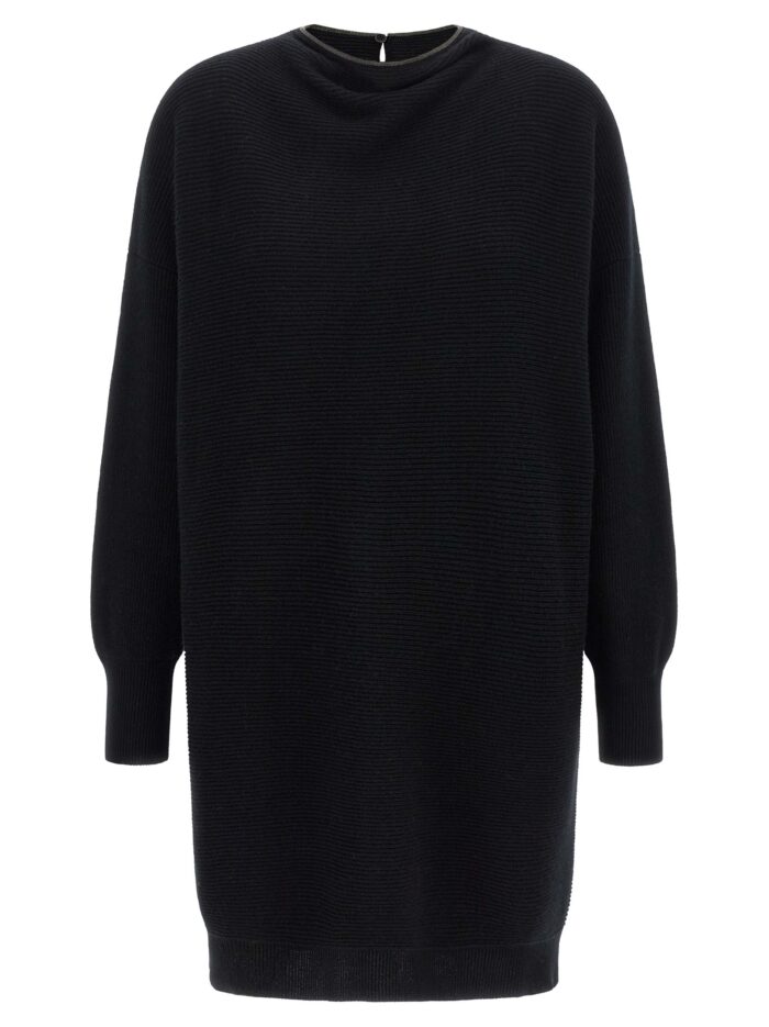 brunello cucinelli 'precious collar' dress Brunello Cucinelli 'Precious Collar' Dress