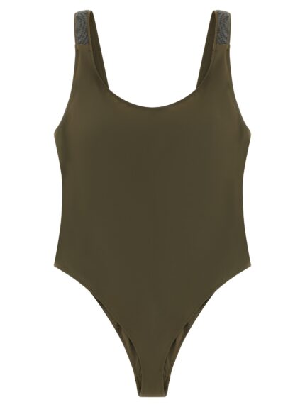 Brunello Cucinelli 'Precious Details' One-piece Swimsuit