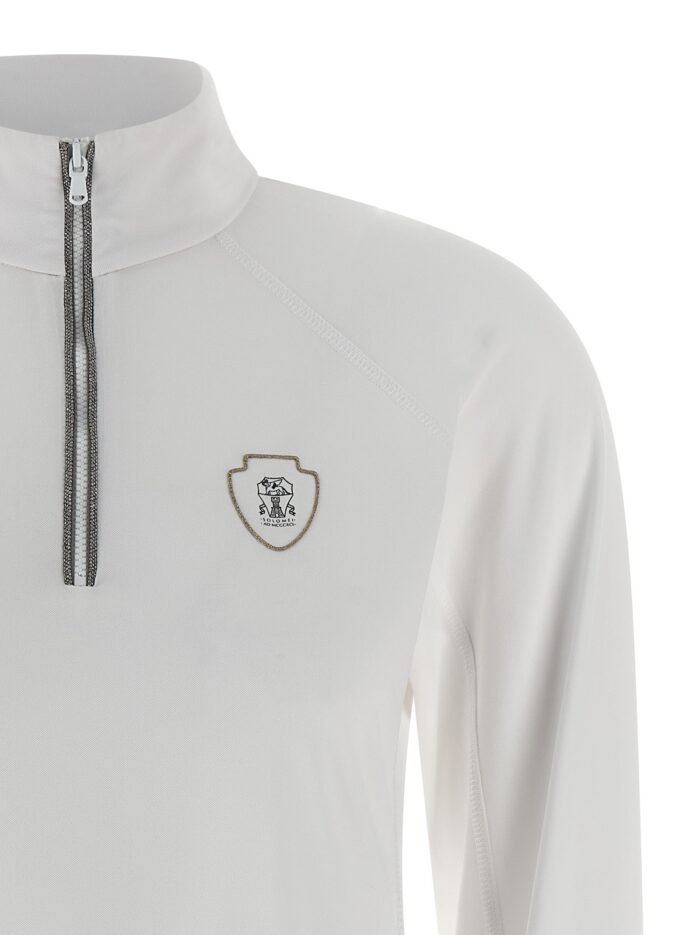 Brunello Cucinelli 'Precious Half Zip' Sweater