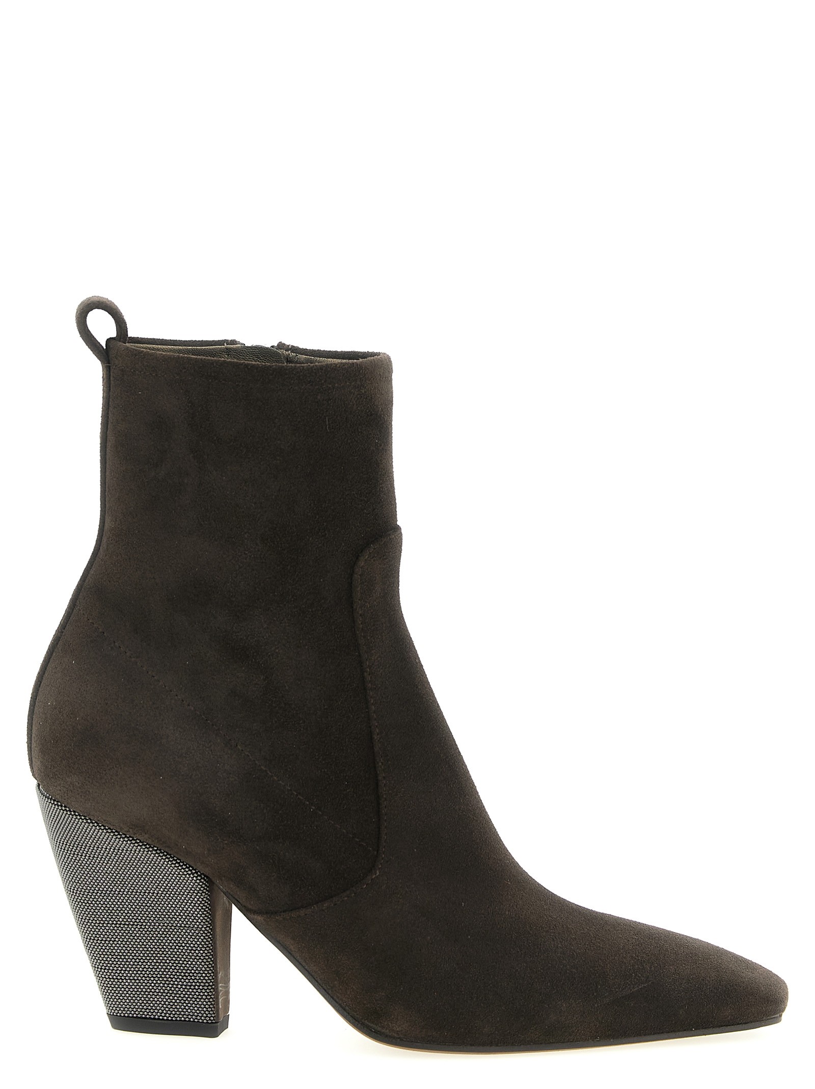 Brunello Cucinelli 'Precious Heel' Ankle Boots