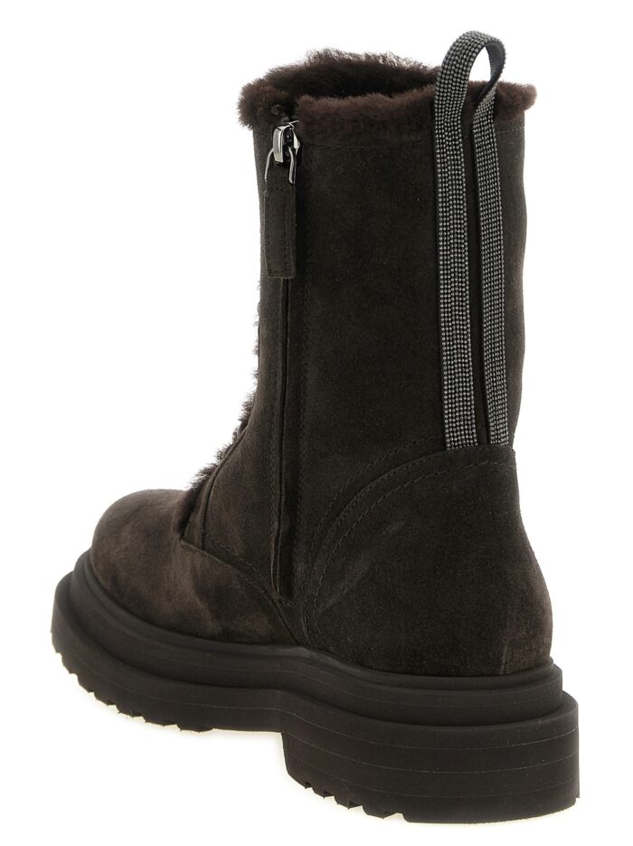 Brunello Cucinelli 'Precious Loop' Ankle Boots