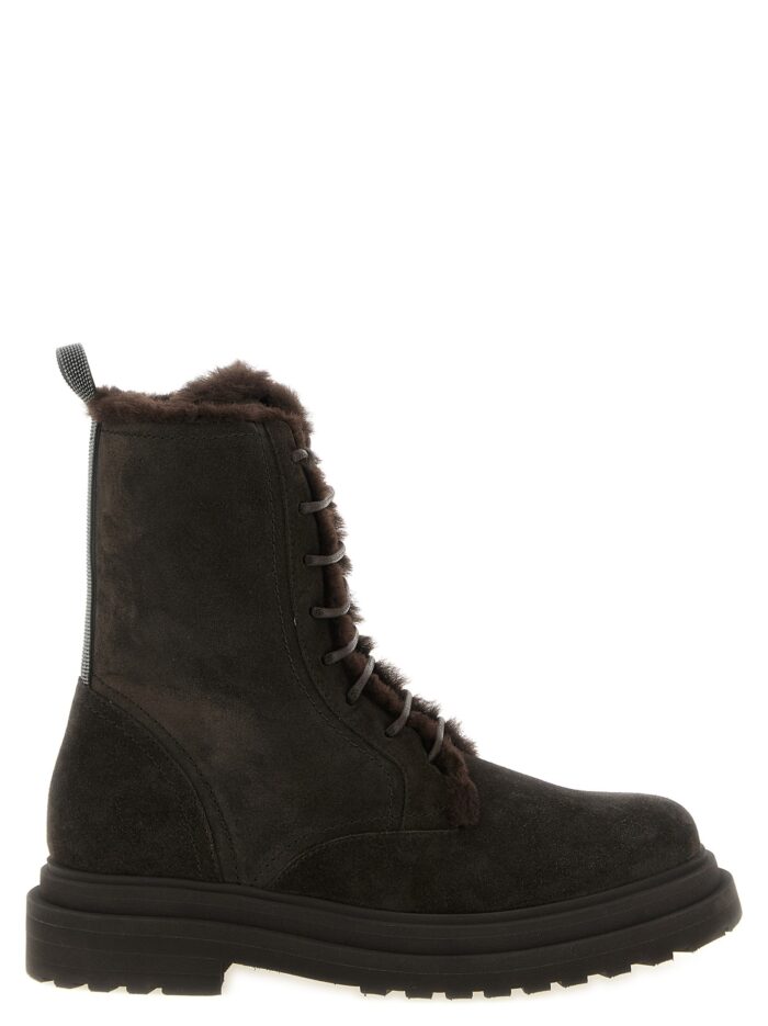 brunello cucinelli 'precious loop' ankle boots Brunello Cucinelli 'Precious Loop' Ankle Boots