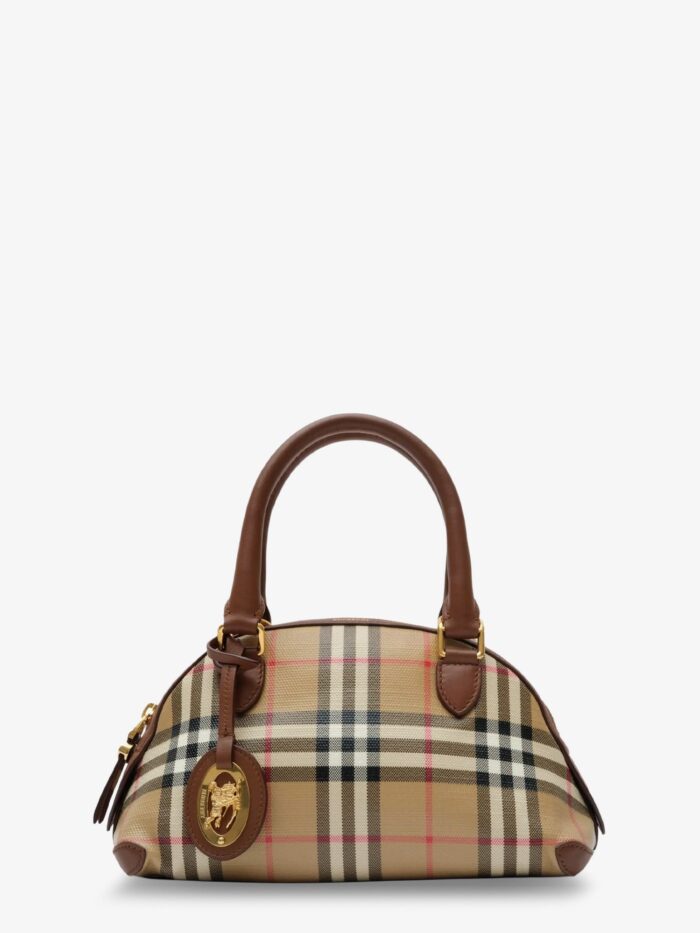 Burberry Primrose Mini Coated Canvas Handbag