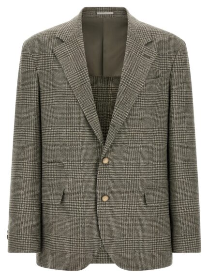 Brunello Cucinelli Prince Of Wales Blazer