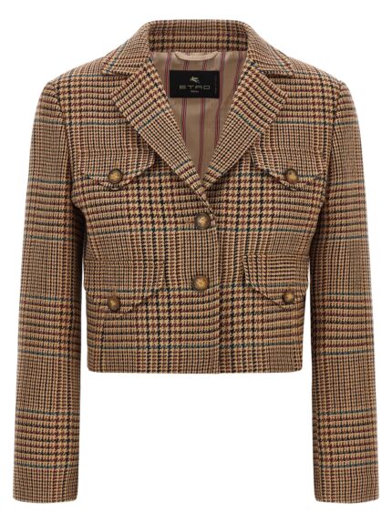 Etro Prince Of Wales Blazer