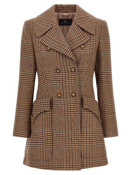 Etro Prince Of Wales Coat