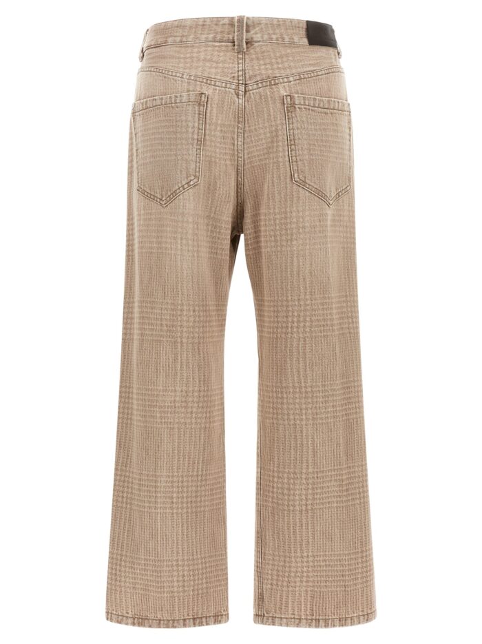 Brunello Cucinelli 'Prince Of Wales' Jeans