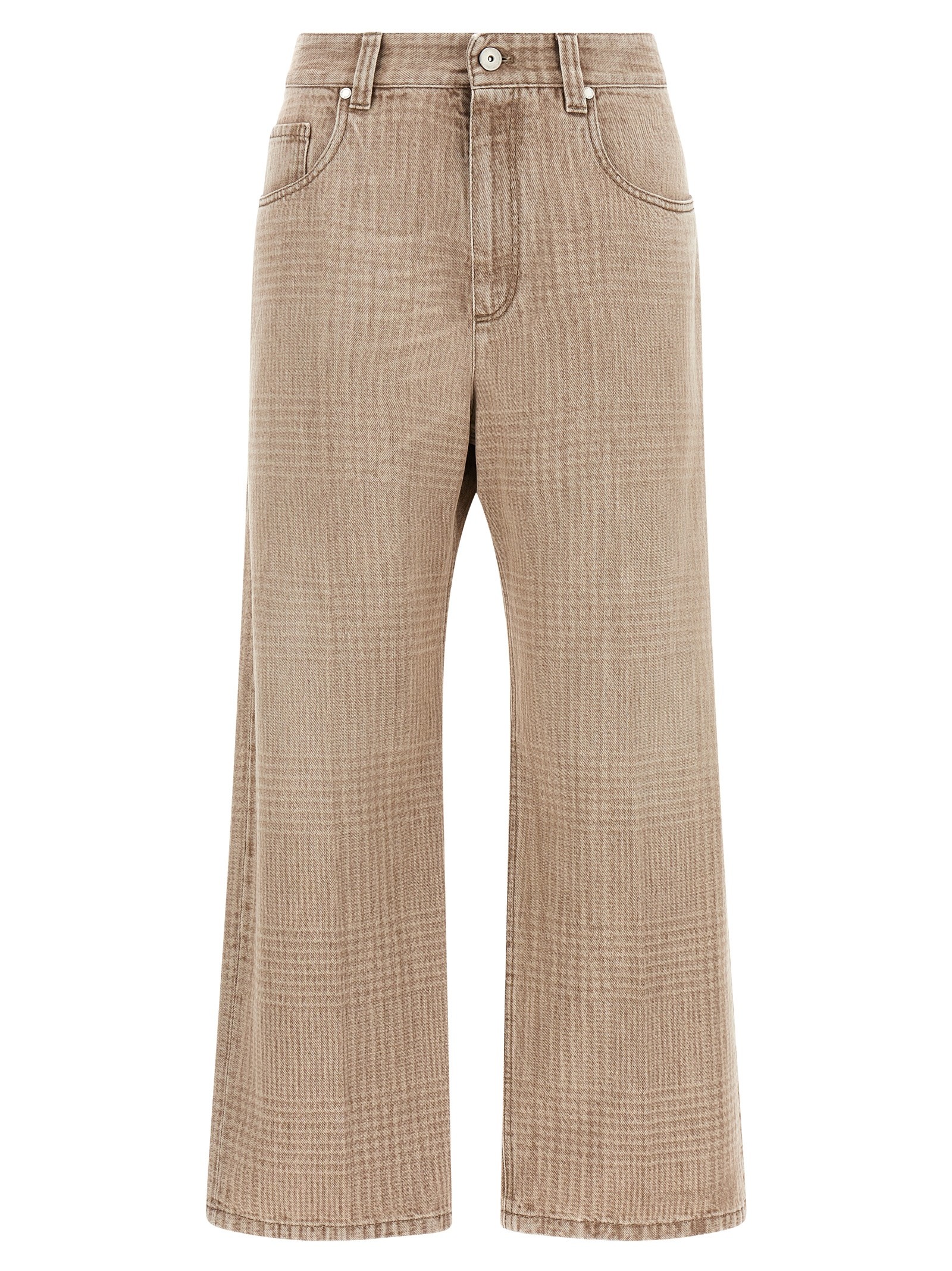 Brunello Cucinelli 'Prince Of Wales' Jeans