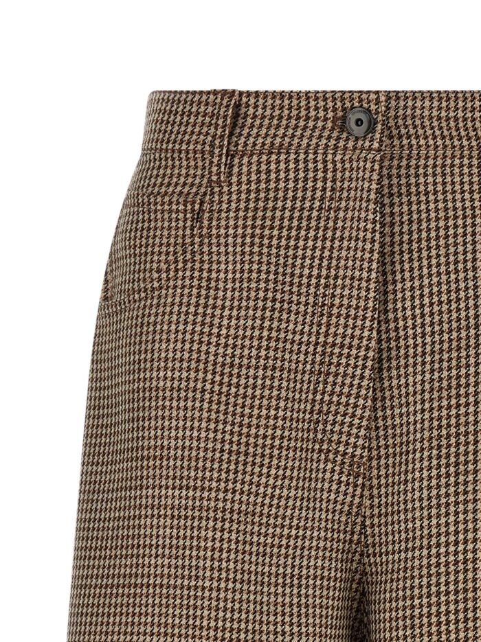 Brunello Cucinelli Prince Of Wales Lamé Bermuda Shorts