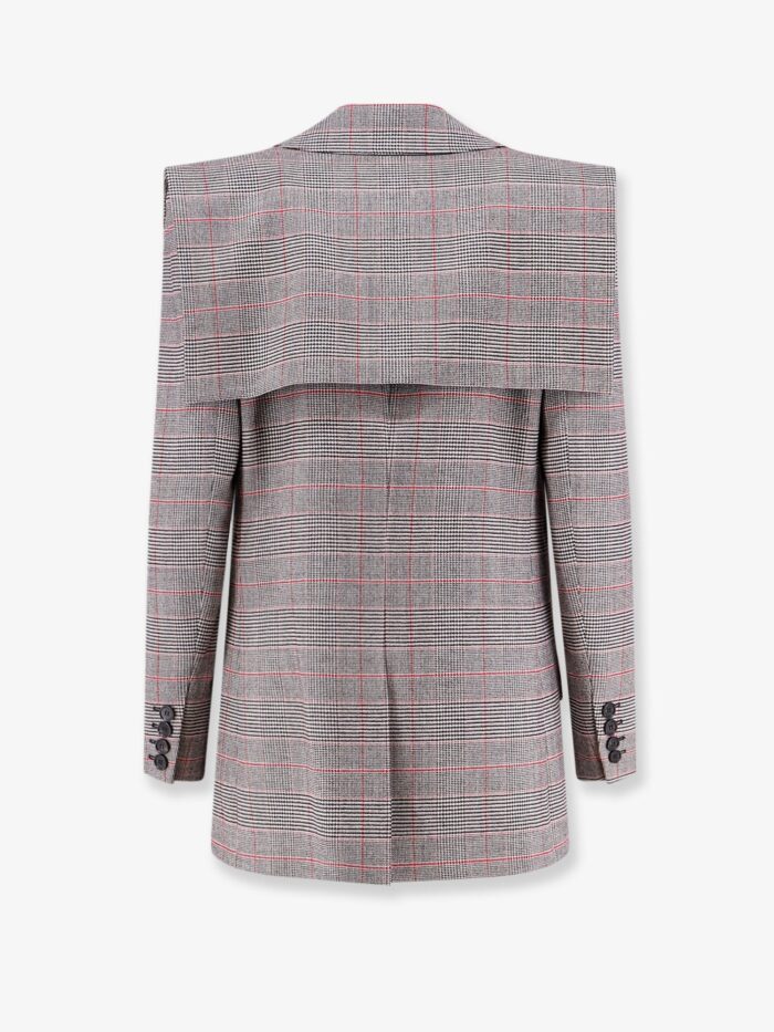 CHLOE' Prince Of Wales Wool Blazer