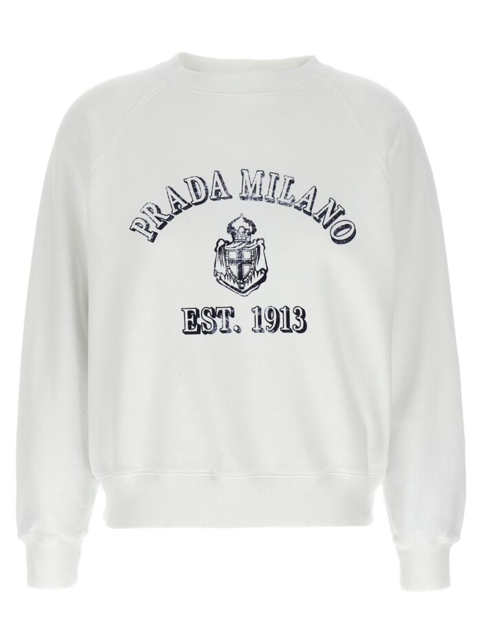 prada print sweatshirt PRADA Print Sweatshirt