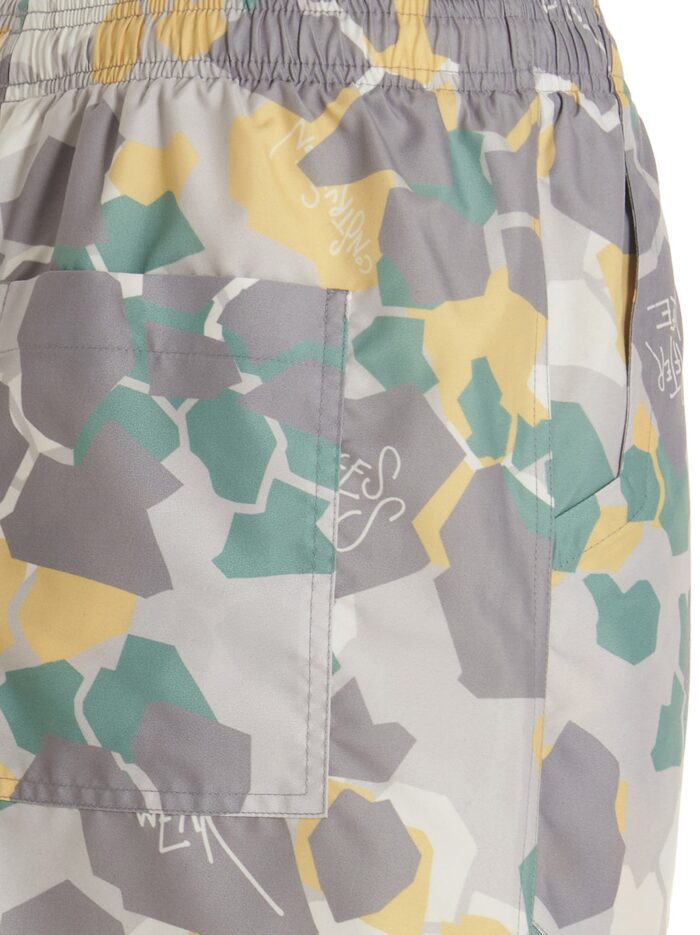 OBJECTS IV LIFE Printed Beach Shorts