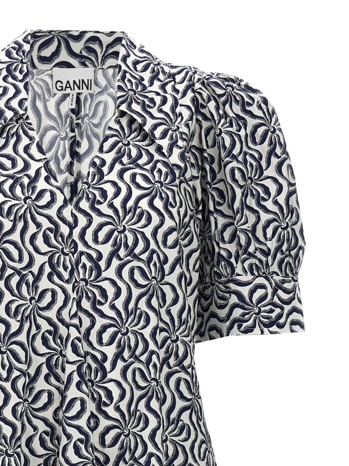 GANNI Printed Dress