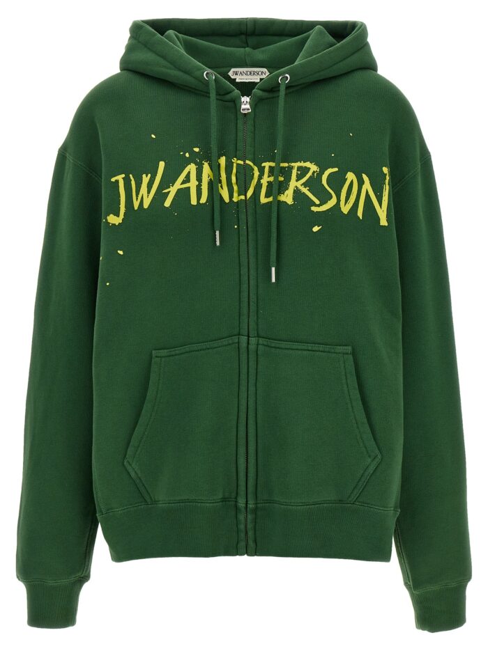j.w.anderson printed hoodie J.W.ANDERSON Printed Hoodie