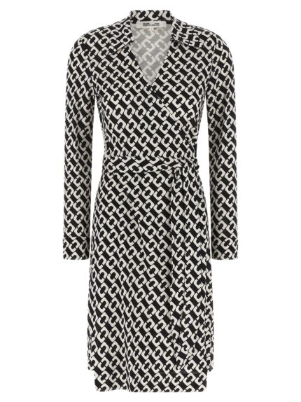 DIANE VON FURSTENBERG Printed 'New Jean' Dress