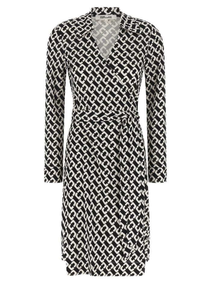 diane von furstenberg printed 'new jean' dress DIANE VON FURSTENBERG Printed 'New Jean' Dress