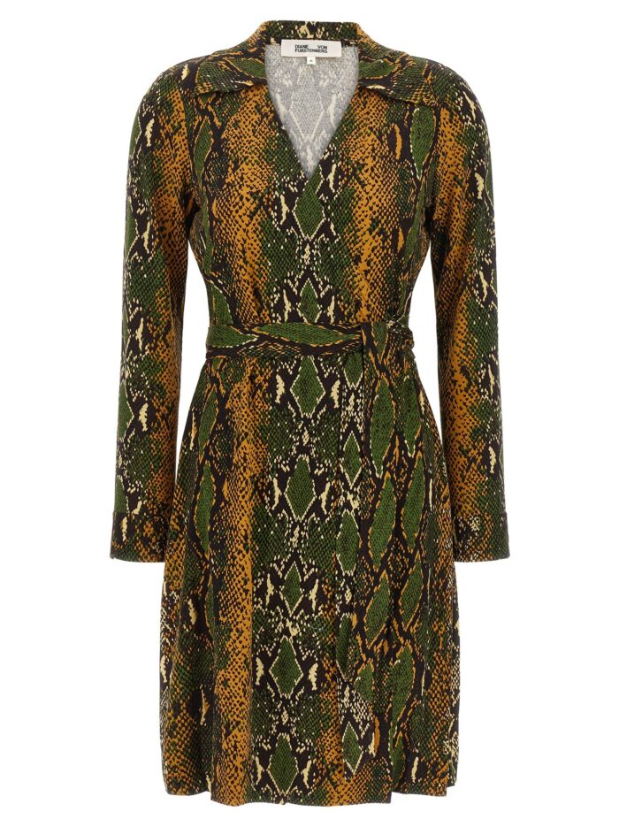 diane von furstenberg printed 'new jeanne' dress DIANE VON FURSTENBERG Printed 'New Jeanne' Dress