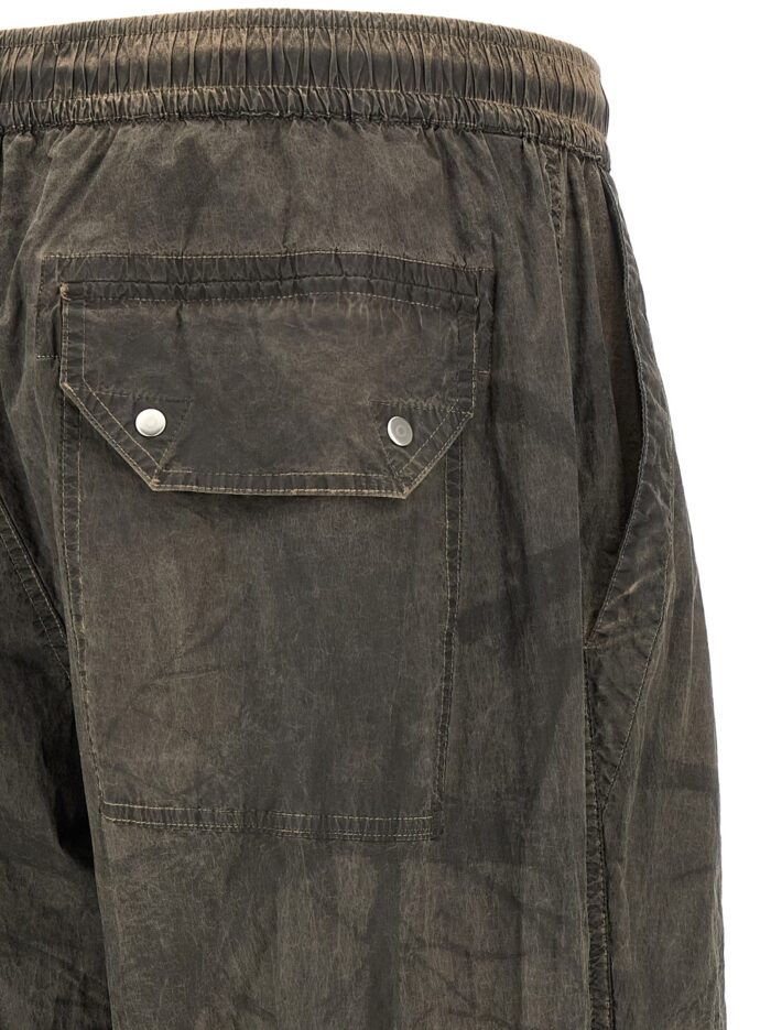 Stone Island Printed Pants With Logo Badge
