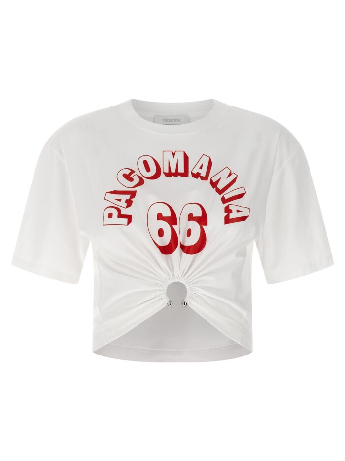 paco rabanne printed piercing t shirt Paco Rabanne Printed Piercing T-shirt