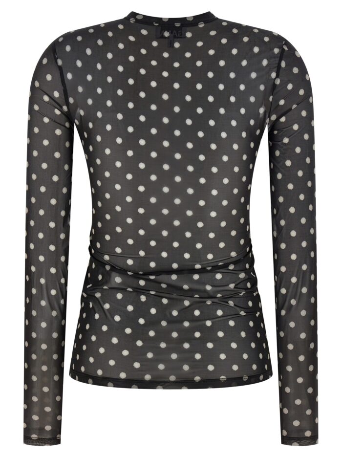 GANNI 'Printed Sheer' Sweater